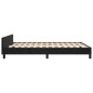 vidaXL Bettgestell mit Kopfteil Schwarz 140x190 cm Samt vidaXL Bettgestell mit Kopfteil Schwarz 140x190 cm Samt