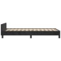 vidaXL Bettgestell mit Kopfteil Schwarz 100x200 cm Samt vidaXL Bettgestell mit Kopfteil Schwarz 100x200 cm Samt