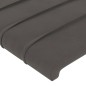 vidaXL Bettgestell mit Kopfteil Dunkelgrau 90x200 cm Samt vidaXL Bettgestell mit Kopfteil Dunkelgrau 90x200 cm Samt