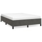 vidaXL Bettgestell Dunkelgrau 140x190 cm Samt vidaXL Bettgestell Dunkelgrau 140x190 cm Samt