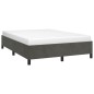 vidaXL Bettgestell Dunkelgrau 140x190 cm Samt vidaXL Bettgestell Dunkelgrau 140x190 cm Samt