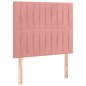 vidaXL Bettgestell mit Kopfteil Rosa 120x200 cm Samt vidaXL Bettgestell mit Kopfteil Rosa 120x200 cm Samt