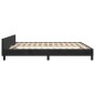 vidaXL Bettgestell mit Kopfteil Schwarz 160x200 cm Samt vidaXL Bettgestell mit Kopfteil Schwarz 160x200 cm Samt