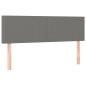 vidaXL Boxspringbett mit Matratze Dunkelgrau 140x200 cm Stoff vidaXL Boxspringbett mit Matratze Dunkelgrau 140x200 cm Stoff