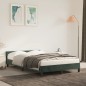 vidaXL Bettgestell mit Kopfteil Dunkelgrün 120x200 cm Samt vidaXL Bettgestell mit Kopfteil Dunkelgrün 120x200 cm Samt