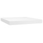 vidaXL Boxspringbett mit Matratze & LED Weiß 180x200 cm Kunstleder vidaXL Boxspringbett mit Matratze & LED Weiß 180x200 cm Kunstleder
