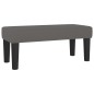 vidaXL Boxspringbett mit Matratze Grau 90x200 cm Kunstleder vidaXL Boxspringbett mit Matratze Grau 90x200 cm Kunstleder