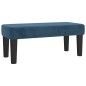 vidaXL Boxspringbett mit Matratze Dunkelblau 120x200 cm Samt vidaXL Boxspringbett mit Matratze Dunkelblau 120x200 cm Samt