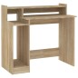 vidaXL Schreibtisch mit LEDs Sonoma-Eiche 97x45x90 cm Holzwerkstoff vidaXL Schreibtisch mit LEDs Sonoma-Eiche 97x45x90 cm Holzwerkstoff