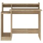 vidaXL Schreibtisch mit LEDs Sonoma-Eiche 97x45x90 cm Holzwerkstoff vidaXL Schreibtisch mit LEDs Sonoma-Eiche 97x45x90 cm Holzwerkstoff