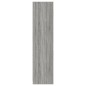 vidaXL Kleiderschrank mit Schubladen Grau Sonoma 50x50x200 cm vidaXL Kleiderschrank mit Schubladen Grau Sonoma 50x50x200 cm