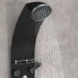 EISL Duschpaneel mit Duscharmatur KARIBIK Schwarz EISL Duschpaneel mit Duscharmatur KARIBIK Schwarz
