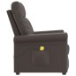 Massagesessel Braun Kunstleder Massagesessel Braun Kunstleder