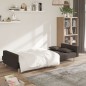vidaXL Schlafsofa 2-Sitzer mit 2 Kissen Braun Stoff vidaXL Schlafsofa 2-Sitzer mit 2 Kissen Braun Stoff