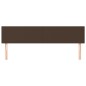 vidaXL Kopfteile 2 Stk. Braun 100x5x78/88 cm Kunstleder vidaXL Kopfteile 2 Stk. Braun 100x5x78/88 cm Kunstleder