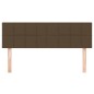 vidaXL Kopfteile 2 Stk. Dunkelbraun 72x5x78/88 cm Stoff vidaXL Kopfteile 2 Stk. Dunkelbraun 72x5x78/88 cm Stoff