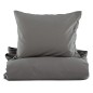 Venture Home Bettwäsche-Set Joar 200x150 cm Baumwolle Dunkelgrau Venture Home Bettwäsche-Set Joar 200x150 cm Baumwolle Dunkelgrau