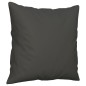 vidaXL Zierkissen 2 Stk. Dunkelgrau 40x40 cm Mikrofasergewebe vidaXL Zierkissen 2 Stk. Dunkelgrau 40x40 cm Mikrofasergewebe