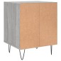 vidaXL Nachttische 2 Stk. Grau Sonoma 40x35x50 cm Holzwerkstoff vidaXL Nachttische 2 Stk. Grau Sonoma 40x35x50 cm Holzwerkstoff