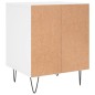 vidaXL Nachttische 2 Stk. Weiß 40x35x50 cm Holzwerkstoff vidaXL Nachttische 2 Stk. Weiß 40x35x50 cm Holzwerkstoff