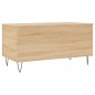 vidaXL Couchtisch Sonoma-Eiche 90x44,5x45 cm Holzwerkstoff vidaXL Couchtisch Sonoma-Eiche 90x44,5x45 cm Holzwerkstoff