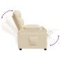 Relaxsessel Creme Stoff