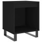 vidaXL Nachttisch Schwarz 40x35x50 cm Holzwerkstoff vidaXL Nachttisch Schwarz 40x35x50 cm Holzwerkstoff