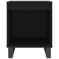 vidaXL Nachttisch Schwarz 40x35x50 cm Holzwerkstoff vidaXL Nachttisch Schwarz 40x35x50 cm Holzwerkstoff
