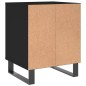 vidaXL Nachttisch Schwarz 40x35x50 cm Holzwerkstoff vidaXL Nachttisch Schwarz 40x35x50 cm Holzwerkstoff