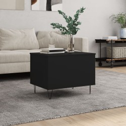 vidaXL Couchtisch Schwarz 60x44,5x45 cm Holzwerkstoff