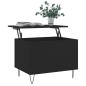 vidaXL Couchtisch Schwarz 60x44,5x45 cm Holzwerkstoff vidaXL Couchtisch Schwarz 60x44,5x45 cm Holzwerkstoff