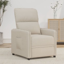Relaxsessel Creme Mikrofasergewebe