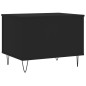 vidaXL Couchtisch Schwarz 60x44,5x45 cm Holzwerkstoff vidaXL Couchtisch Schwarz 60x44,5x45 cm Holzwerkstoff