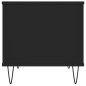 vidaXL Couchtisch Schwarz 60x44,5x45 cm Holzwerkstoff vidaXL Couchtisch Schwarz 60x44,5x45 cm Holzwerkstoff