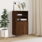 vidaXL Highboard Braun Eichen-Optik 60x36x110 cm Holzwerkstoff vidaXL Highboard Braun Eichen-Optik 60x36x110 cm Holzwerkstoff