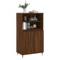 vidaXL Highboard Braun Eichen-Optik 60x36x110 cm Holzwerkstoff vidaXL Highboard Braun Eichen-Optik 60x36x110 cm Holzwerkstoff