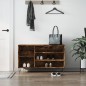 vidaXL Schuhregal Räuchereiche 102x36x60 cm Holzwerkstoff vidaXL Schuhregal Räuchereiche 102x36x60 cm Holzwerkstoff