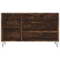 vidaXL Schuhregal Räuchereiche 102x36x60 cm Holzwerkstoff vidaXL Schuhregal Räuchereiche 102x36x60 cm Holzwerkstoff