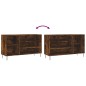 vidaXL Schuhregal Räuchereiche 102x36x60 cm Holzwerkstoff vidaXL Schuhregal Räuchereiche 102x36x60 cm Holzwerkstoff