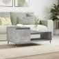 vidaXL Couchtisch Betongrau 100x50x45 cm Holzwerkstoff vidaXL Couchtisch Betongrau 100x50x45 cm Holzwerkstoff