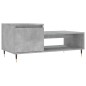 vidaXL Couchtisch Betongrau 100x50x45 cm Holzwerkstoff vidaXL Couchtisch Betongrau 100x50x45 cm Holzwerkstoff