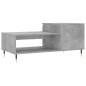 vidaXL Couchtisch Betongrau 100x50x45 cm Holzwerkstoff vidaXL Couchtisch Betongrau 100x50x45 cm Holzwerkstoff