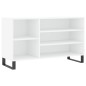 vidaXL Schuhregal Weiß 102x36x60 cm Holzwerkstoff vidaXL Schuhregal Weiß 102x36x60 cm Holzwerkstoff