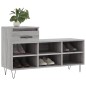 vidaXL Schuhregal Grau Sonoma 102x36x60 cm Holzwerkstoff vidaXL Schuhregal Grau Sonoma 102x36x60 cm Holzwerkstoff