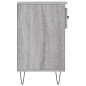 vidaXL Schuhregal Grau Sonoma 102x36x60 cm Holzwerkstoff vidaXL Schuhregal Grau Sonoma 102x36x60 cm Holzwerkstoff