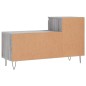 vidaXL Schuhregal Grau Sonoma 102x36x60 cm Holzwerkstoff vidaXL Schuhregal Grau Sonoma 102x36x60 cm Holzwerkstoff
