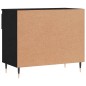 vidaXL Schuhregal Schwarz 70x36x60 cm Holzwerkstoff vidaXL Schuhregal Schwarz 70x36x60 cm Holzwerkstoff