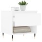 vidaXL Couchtische 2 Stk. Weiß 50x46x50 cm Holzwerkstoff vidaXL Couchtische 2 Stk. Weiß 50x46x50 cm Holzwerkstoff