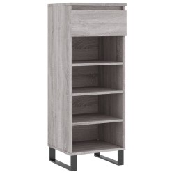 vidaXL Schuhschrank Grau Sonoma 40x36x105 cm Holzwerkstoff
