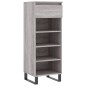 vidaXL Schuhschrank Grau Sonoma 40x36x105 cm Holzwerkstoff vidaXL Schuhschrank Grau Sonoma 40x36x105 cm Holzwerkstoff